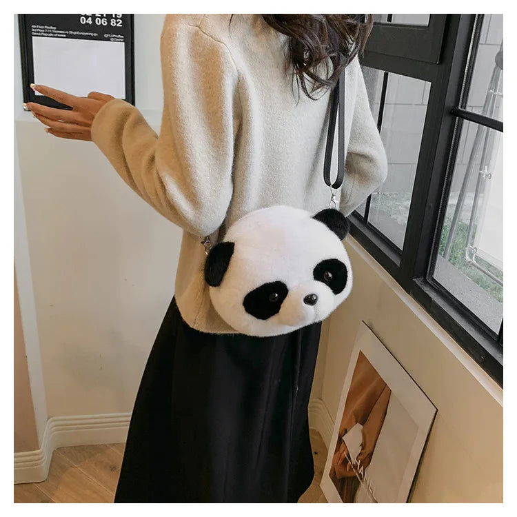 Cute Cartoon Panda Cross Bag
