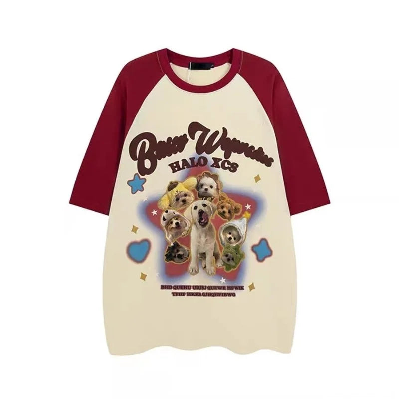 Oversized Star Dogs T-shirt
