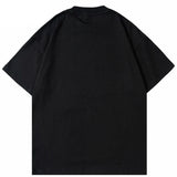 T-Shirt mit Blitz- und Buchstabenprint