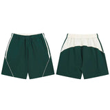 Varsity Patchwork Baggy Short
