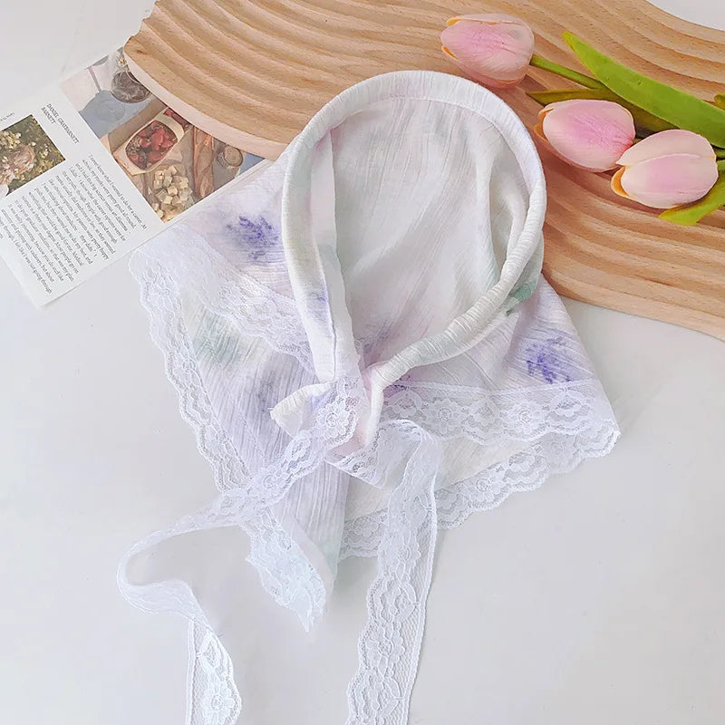 Triangle Handmade Coquette Bandana