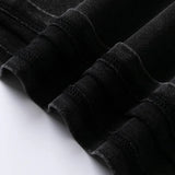 Washed Illusion Letter Printed Cotton T-Shirt