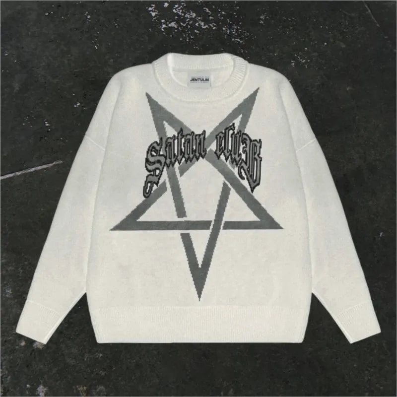 Y2K Star Gothic Sweatshirt