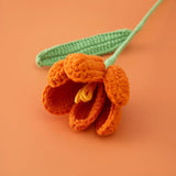Vintage Tulips Crochet Flowers Handmade