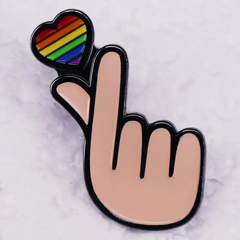 Heart Enamel Pin