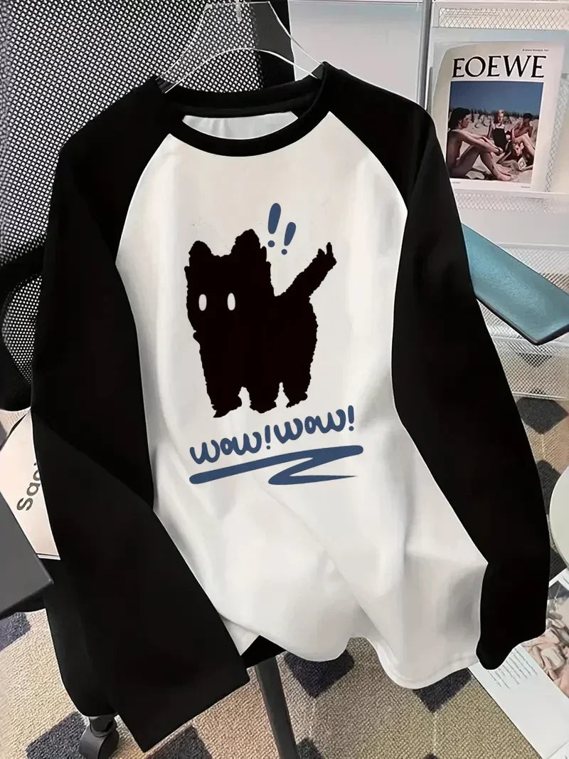 Sudadera del Gato Negro ¡Guau!