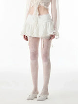 Coquette Mesh Mini Skirt