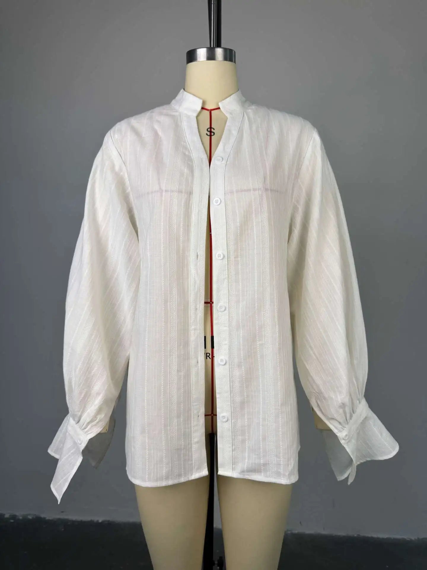 White Old Money Women Shirt