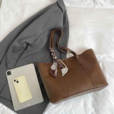 Fancy Corporate Girl Leather Shoulder Bag