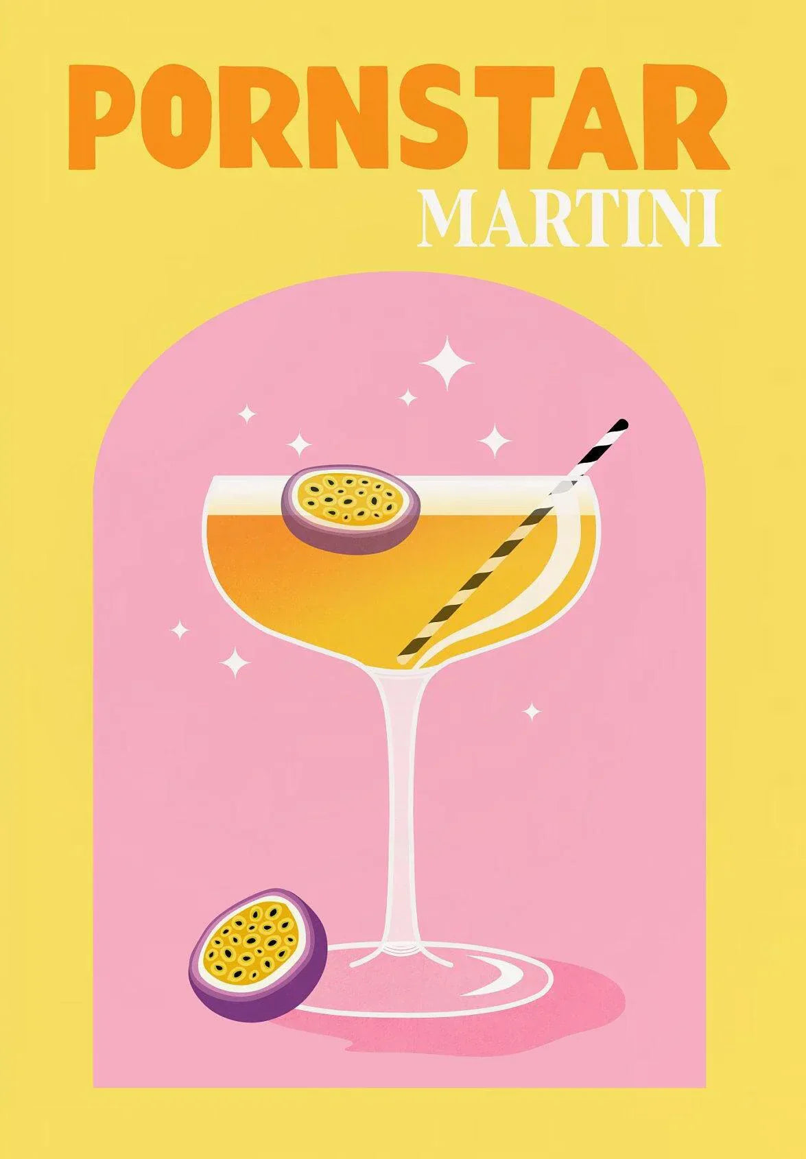 Colorful Cocktail Drinks Posters