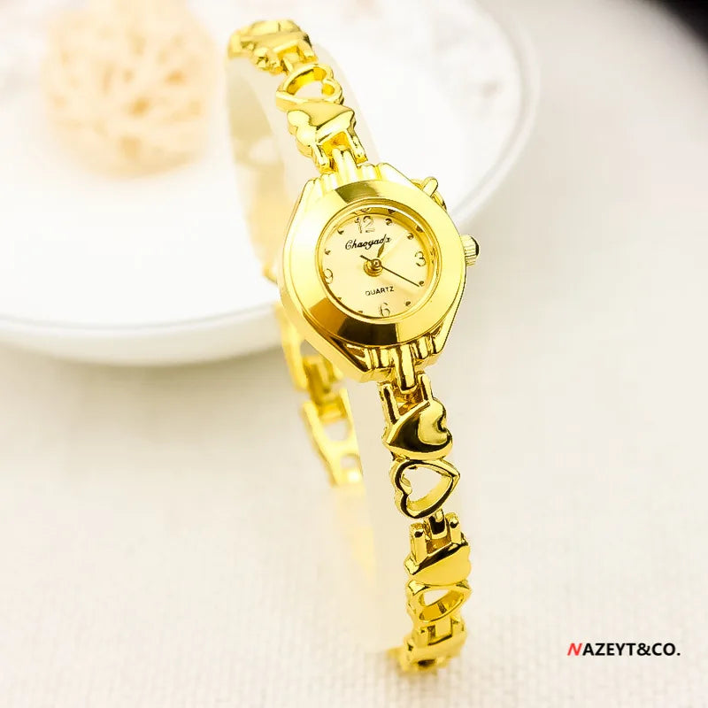 Heart Women Bracelet Watch