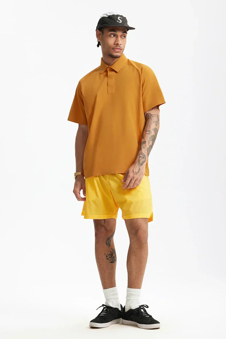 Basic Color Quick Dry Polo T-Shirt