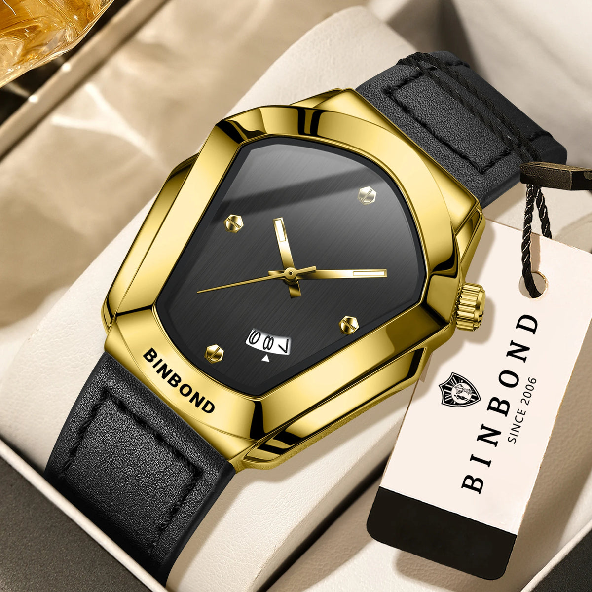Motor‑cycle Style Dial Casual Watch