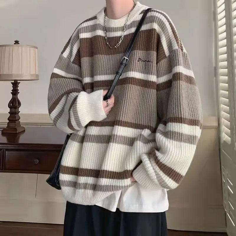 Stripped Soft Boy Knitted Sweater