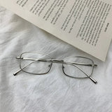 Soft Girl Square Glasses