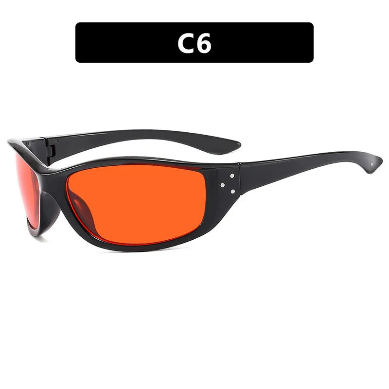 Y2k Retro Steam Punk Sunglasses