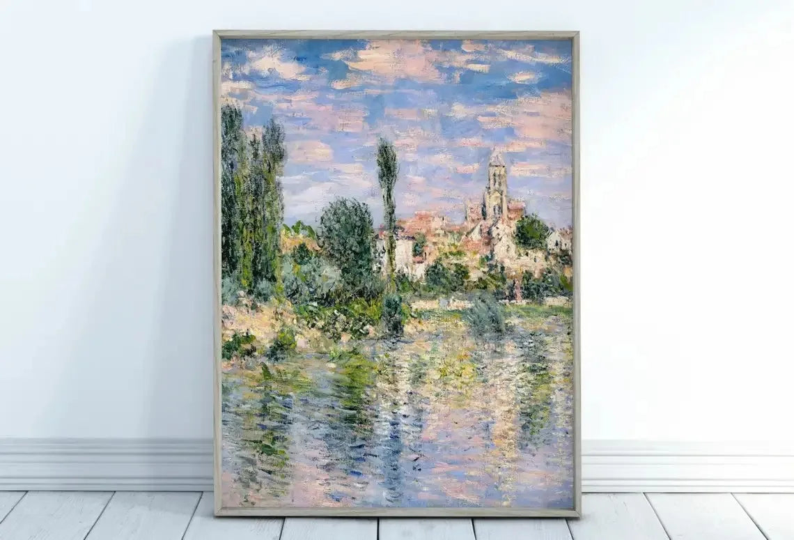 Monet Abstract Landscape Art