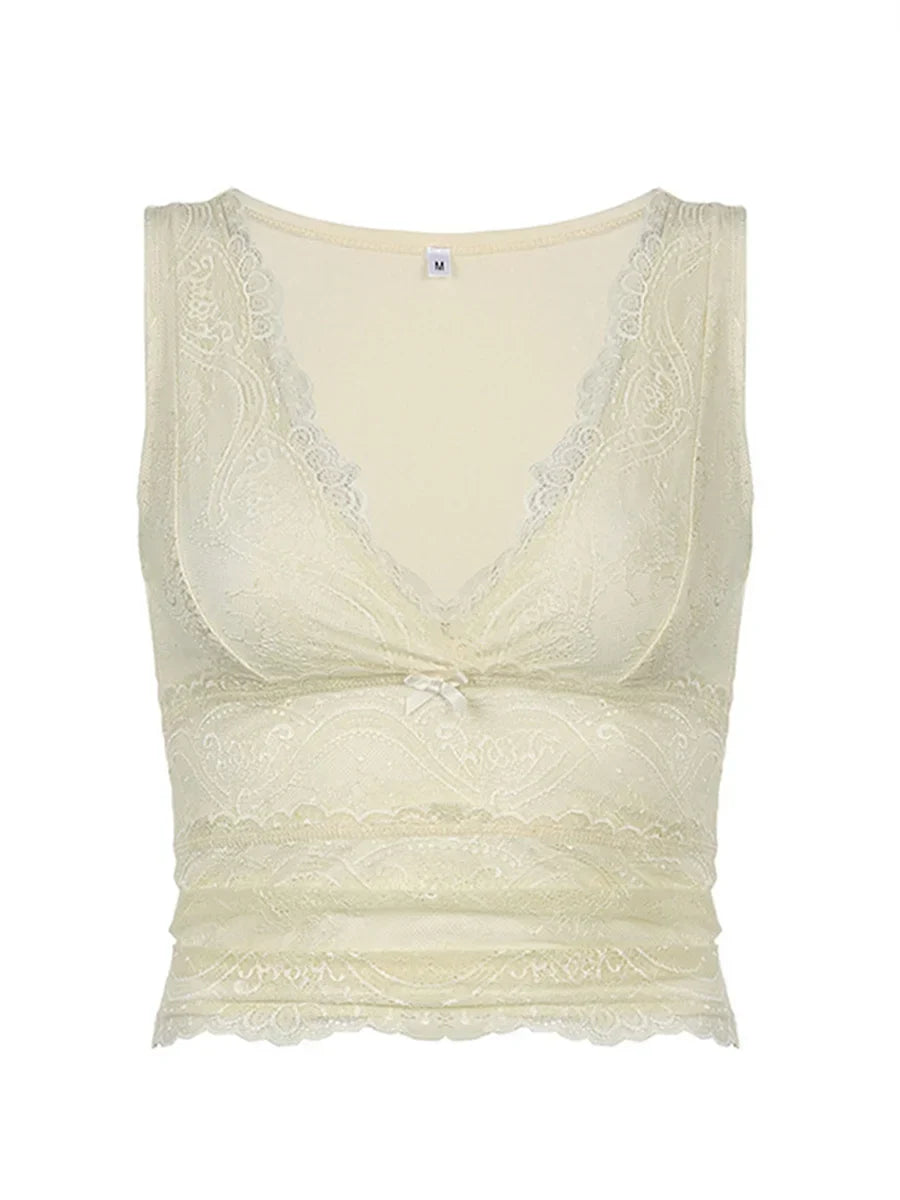 Coquette Bow Cutecore Tank Top