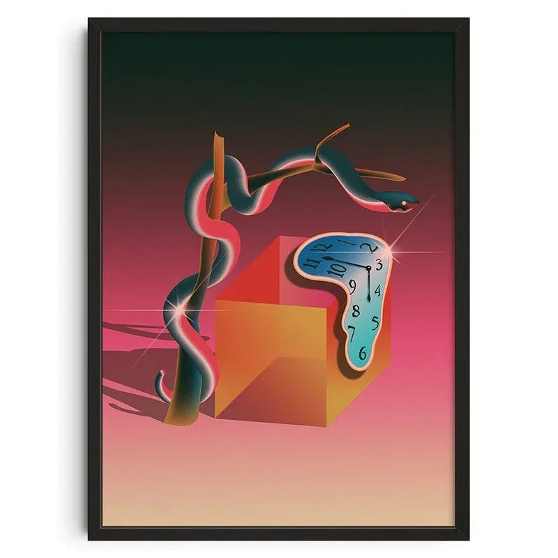 Retro Abstract Soul Classic Wall Art