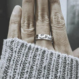Vintage-Seelenfalter-Ring