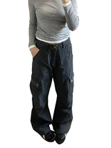 Pantalones Cargo Informales Vintage para Mujer