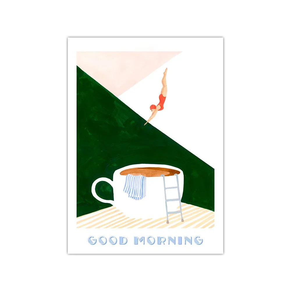 Retro Coffee Poster