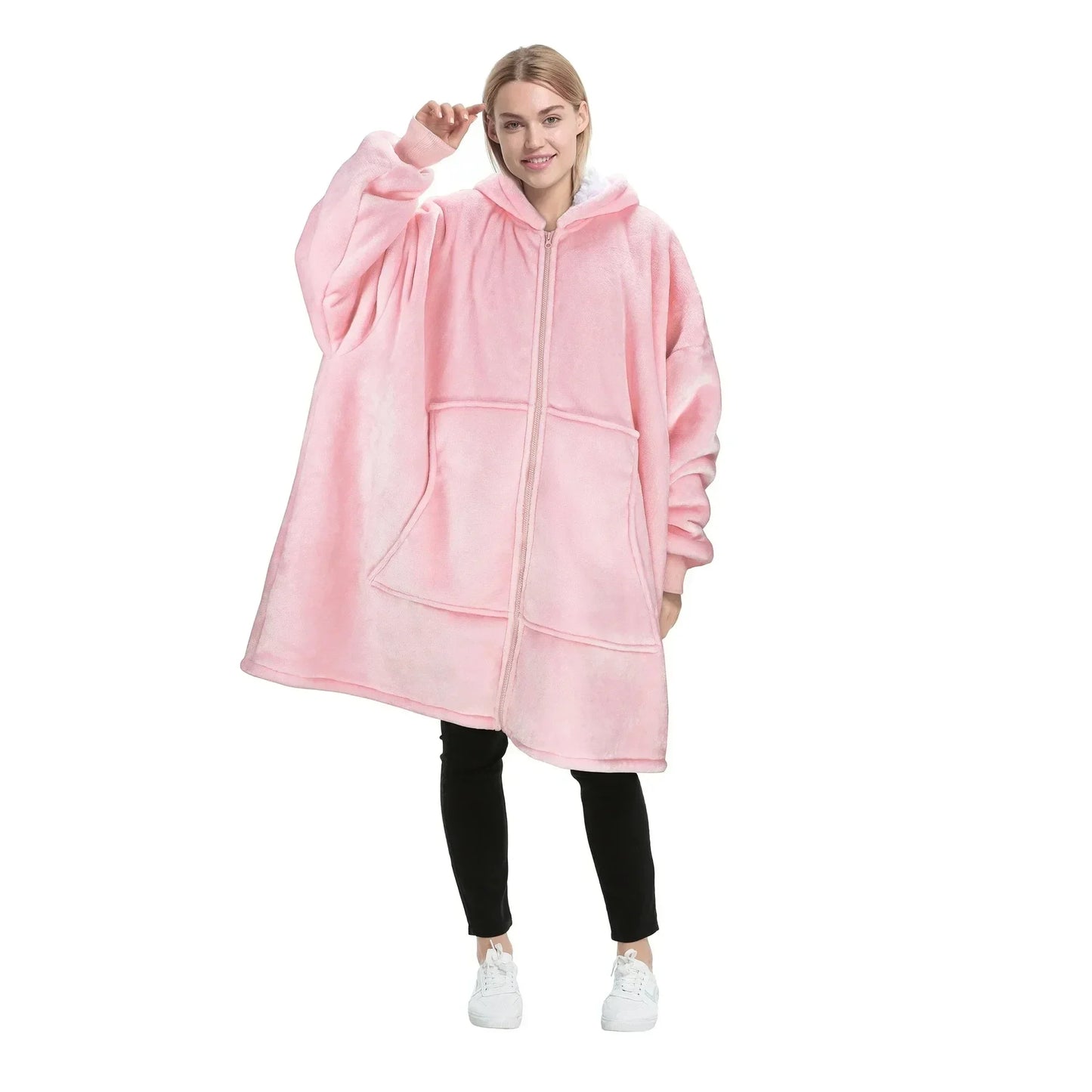 Comfy Hoodie Oversized Wearable Blanket