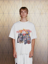 Vintage Anime Print Loose T-Shirt
