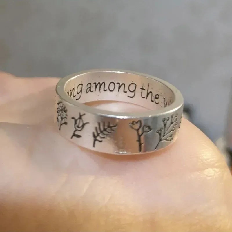 Handmade Vintage Dandelion Ring