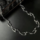 Cyperpunk Titanium Steel Necklace