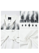 Distressed Crew Neck T-Shirt