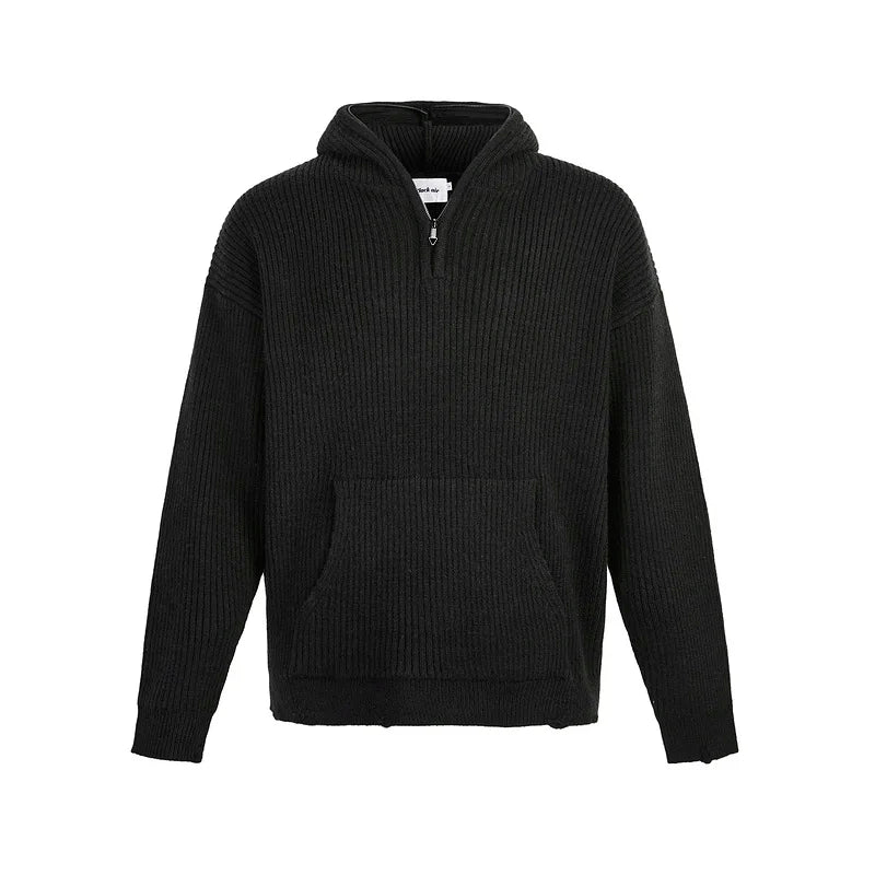 Casual Loose Knitted American Hoodie