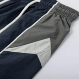 Hip-Hop-Streetwear Baggy Patchwork-Shorts