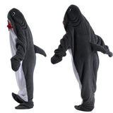 Shark Hoodie Blanket