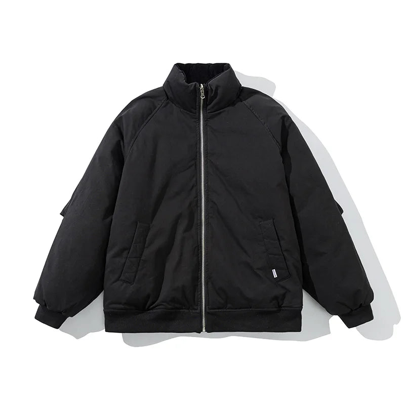 Thick Double-Sided Winter Puffer Jacket