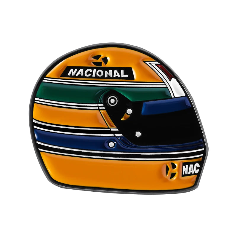 Racing Driver Enamel Pin