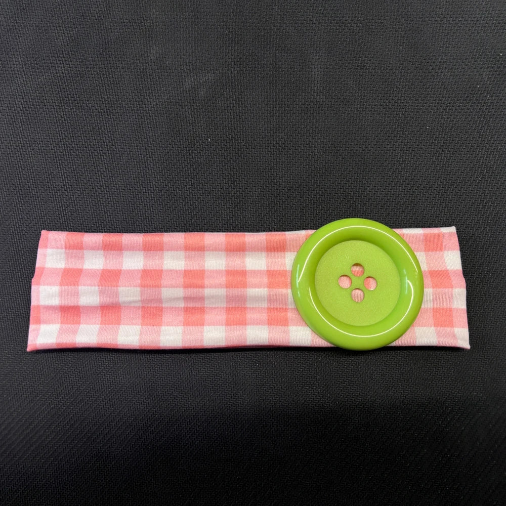 Kawaii Button Headband