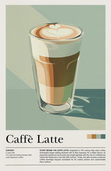 Nostalgic Minimalist Cafe Posters