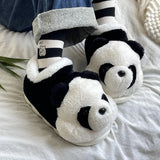 Cute Fluffy Panda Slippers