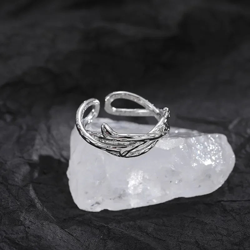 Rose Thorn Stainless Steel Ring