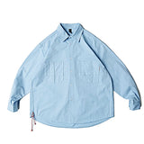 Urban Loose Fit Casual Cargo Shirt