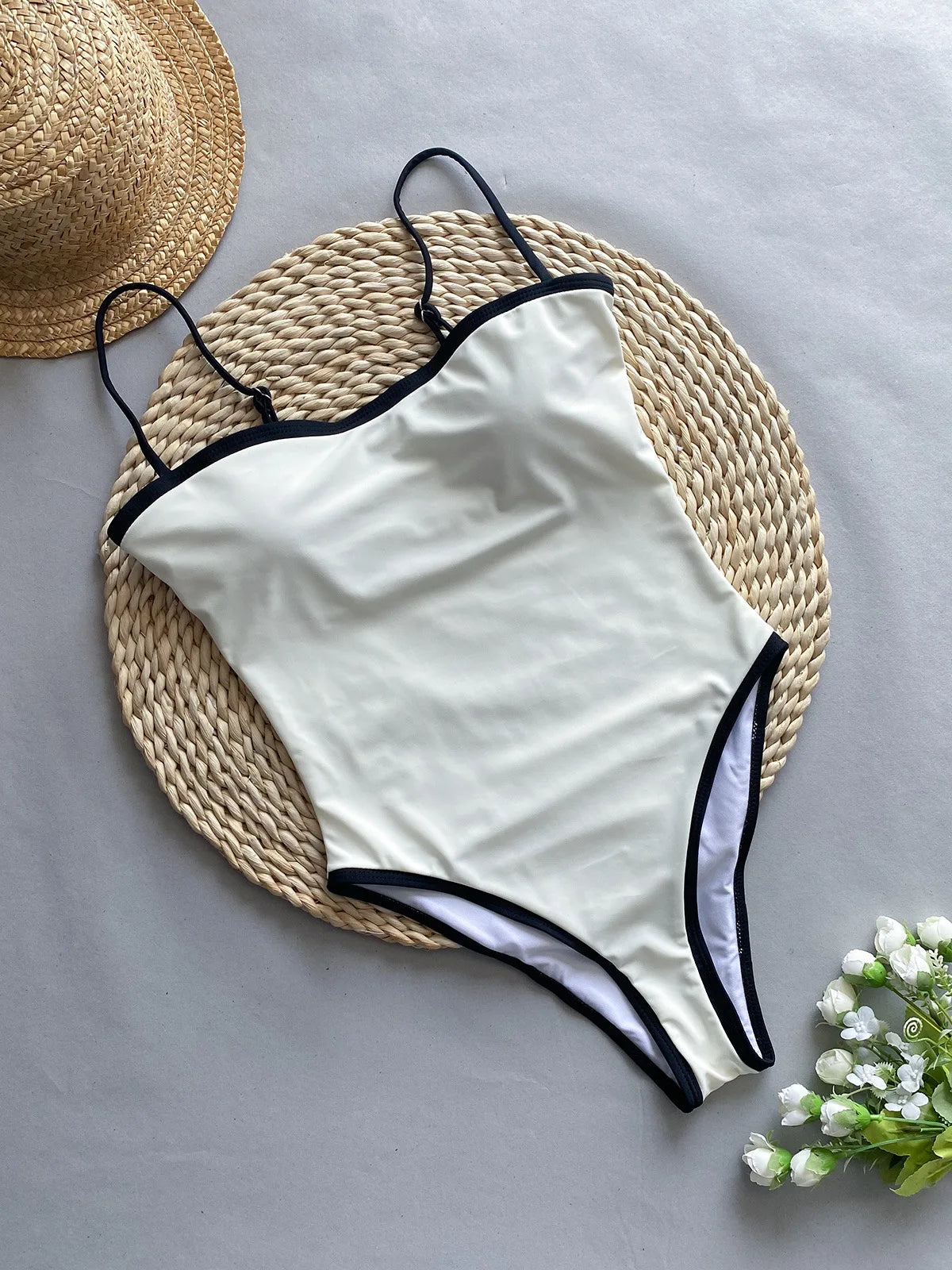 Black & White Summer Women's Swimsuit