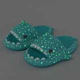 Luminous Sharky Slippers