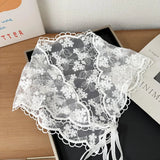 Women's Transparent Triangular Bandana