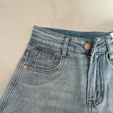High Waist Wide Leg Retro Jeans
