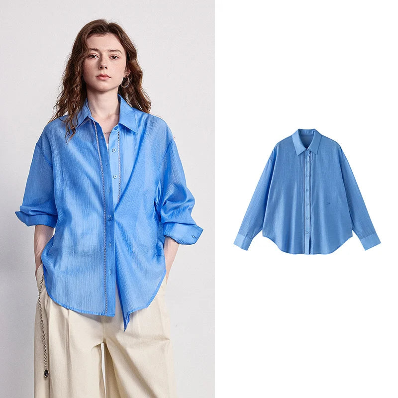 Lyocell Acetate Soft Shirt