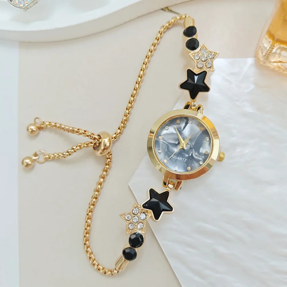 Rhinestone Bracelet Watch