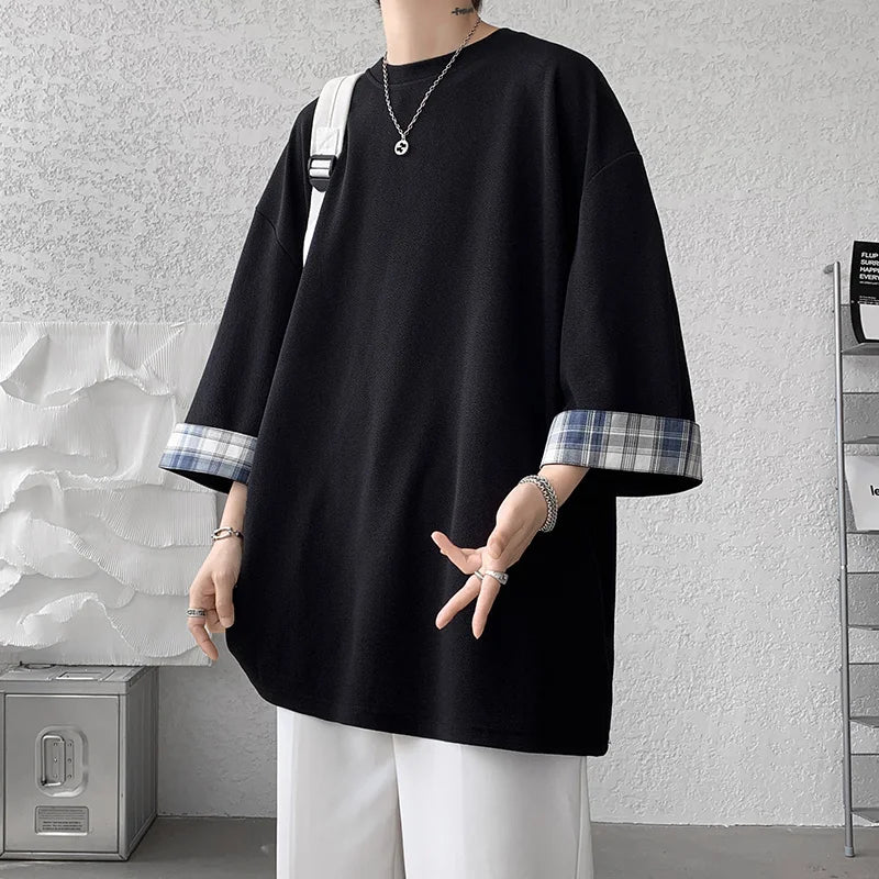 Y2K Oversize Detailed Tee