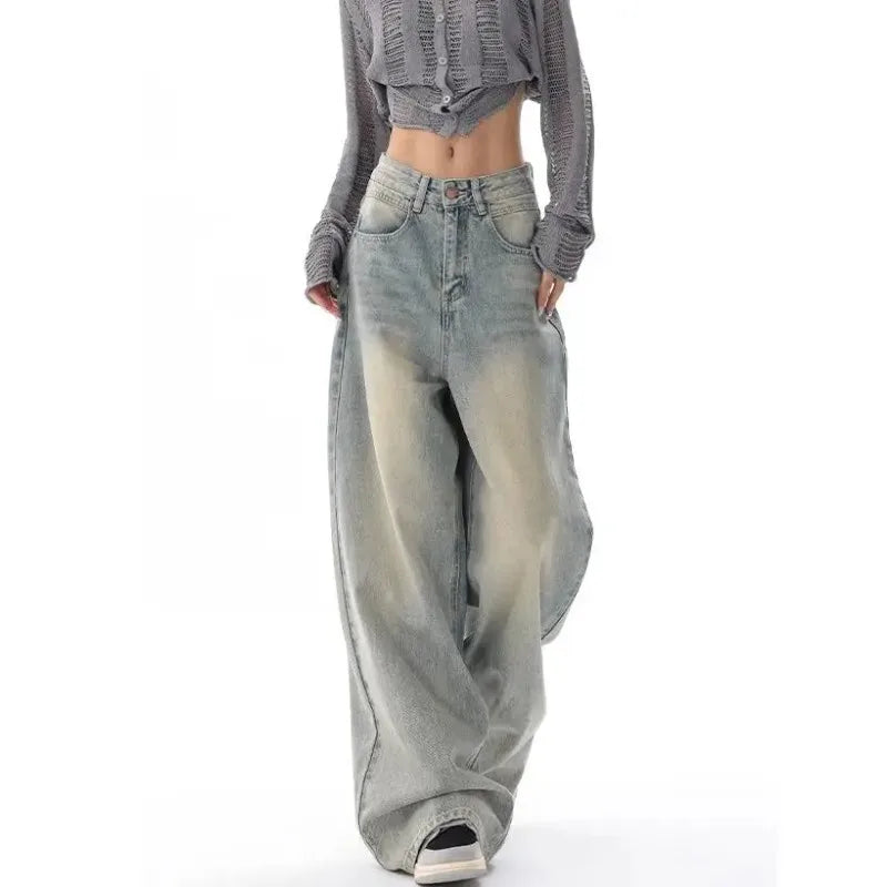 Y2K Low Rise Baggy Denim Jeans