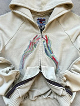 Y2K Hot Zipper Vintage Hoodie